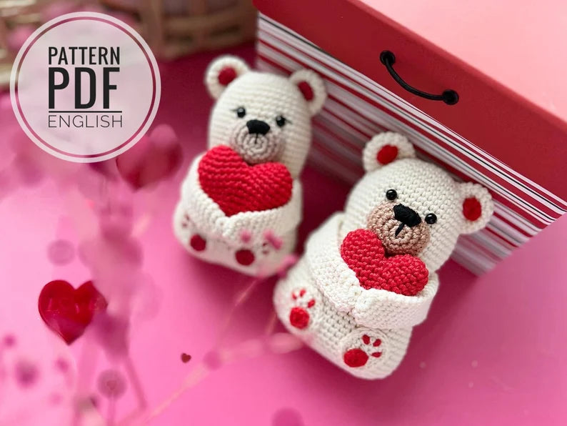 Rnata™ - Love Bear Crochet Pattern PDF