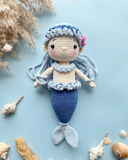 Rnata™ - Magical Mermaid Friends Crochet Pattern PDF